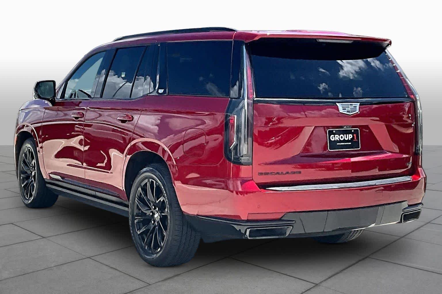 Used 2023 Radiant Red Tintcoat Cadillac 4WD Sport Platinum image 11