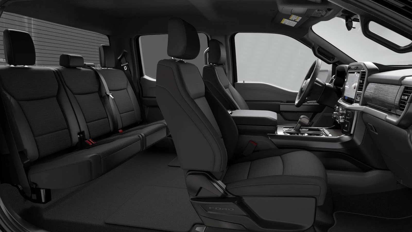 New 2026 Agate Black Metallic FORD XLT image 6