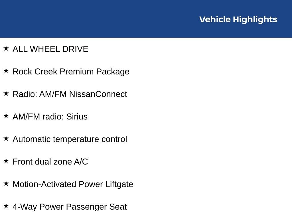 New 2026 Boulder Gray Pearl Nissan Rock Creek® image 4