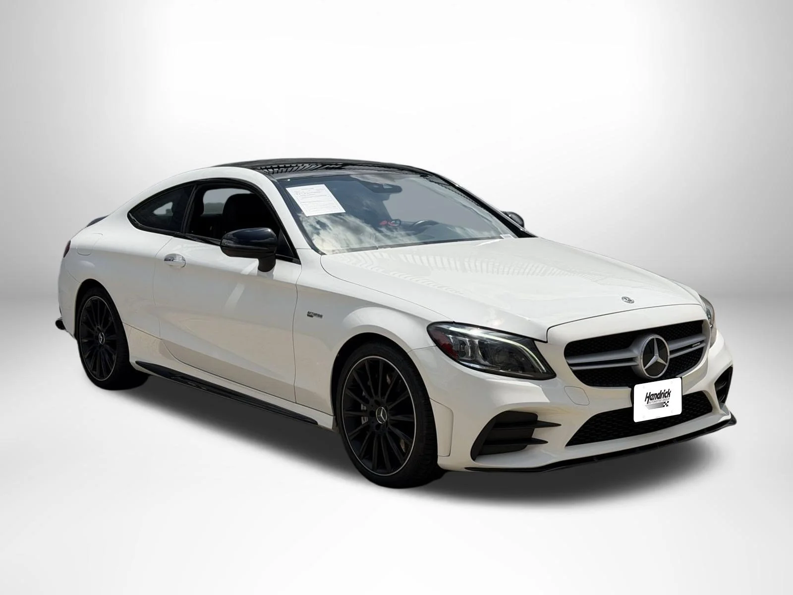Used 2020 Polar White Mercedes-Benz AMG® C 43 4MATIC image 1