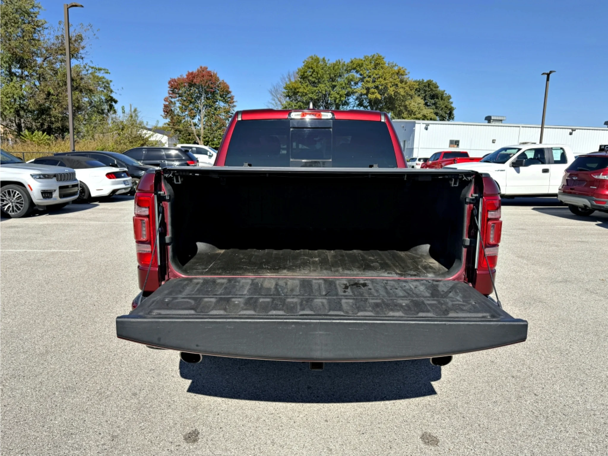 Used 2019 Delmonico Red Pearlcoat Ram Limited image 23