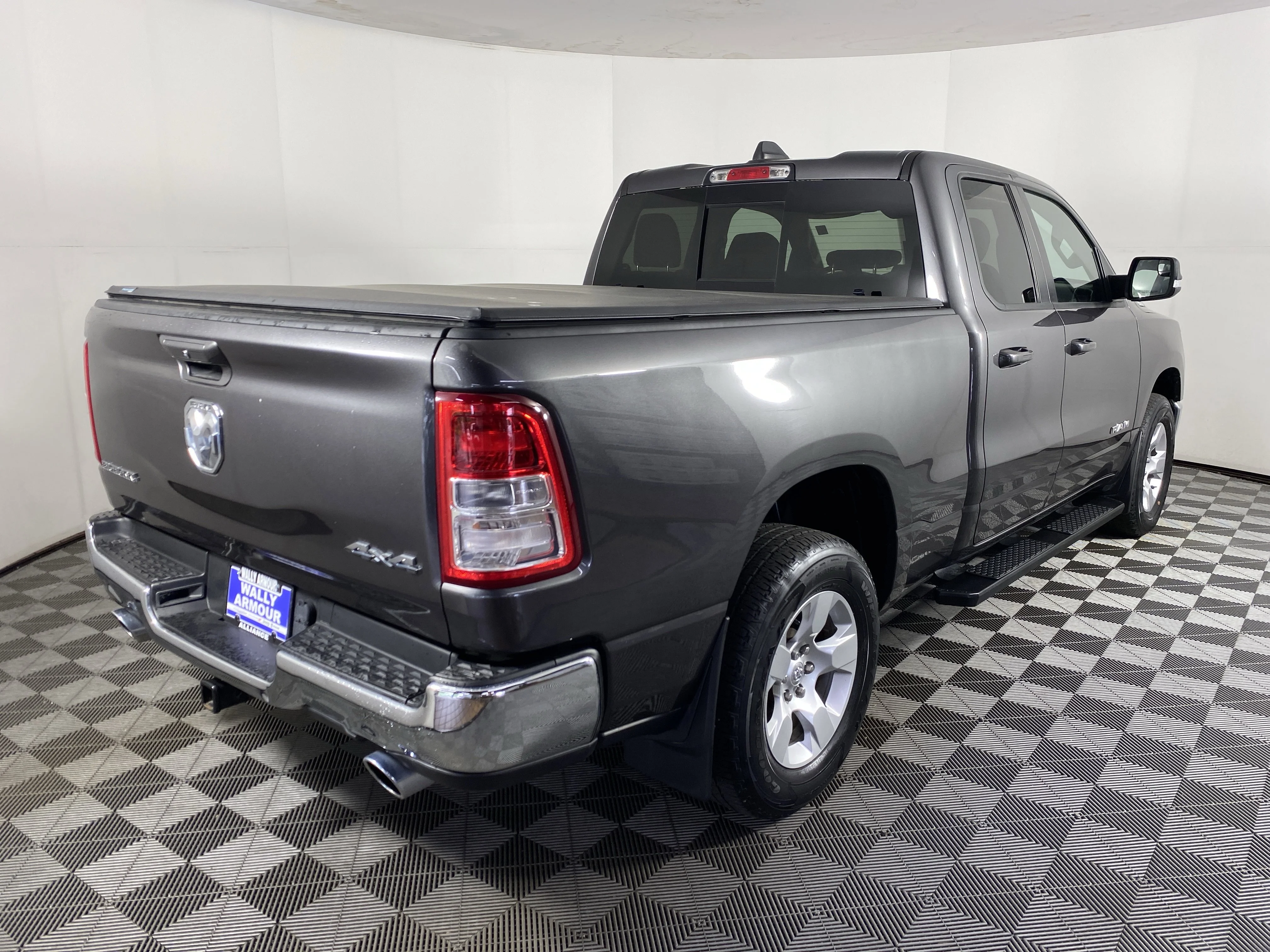 Used 2022 Granite Crystal Metallic Clearcoat Ram Big Horn image 6