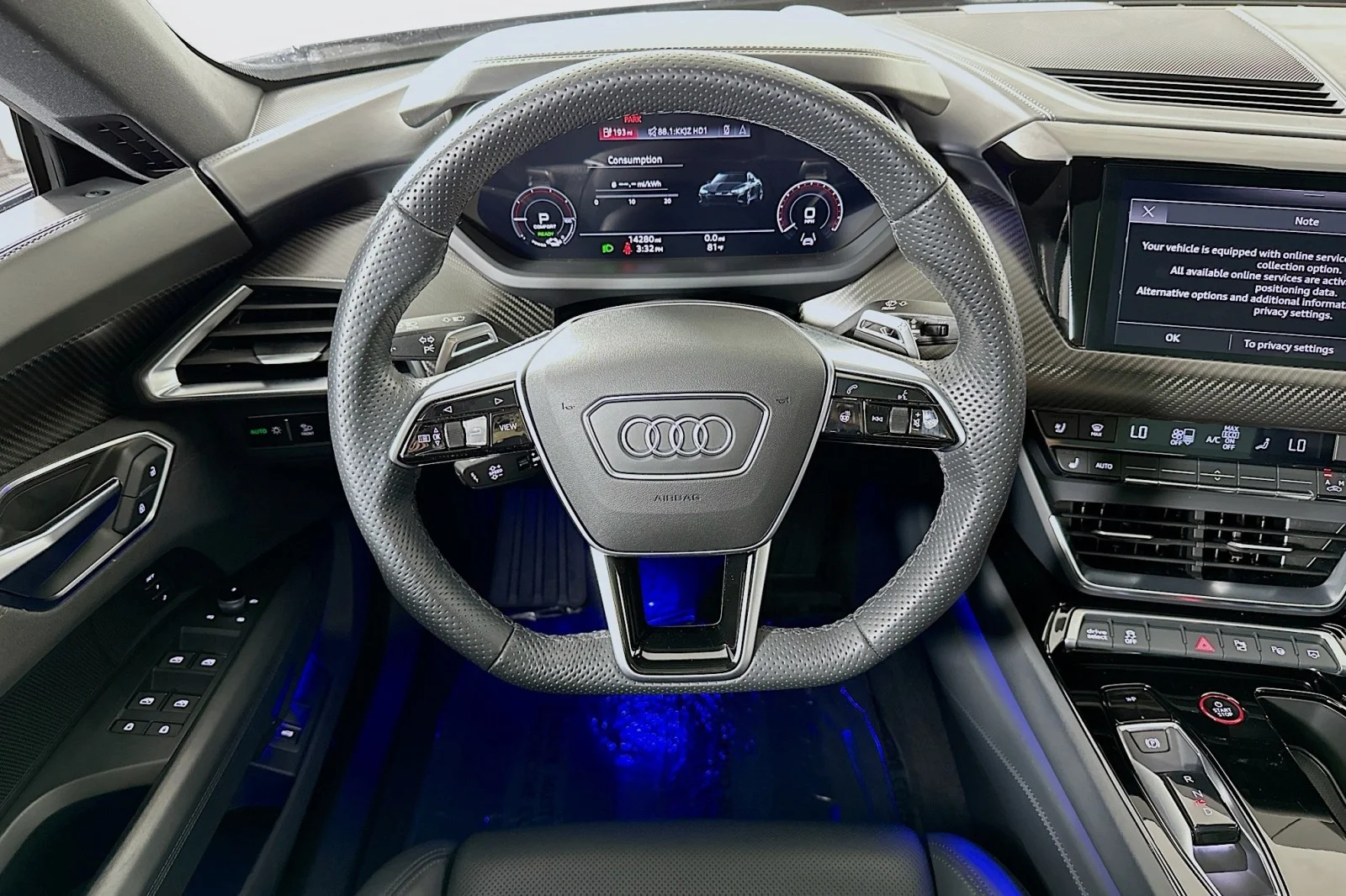 Used 2022 Daytona Gray Pearl Effect Audi Prestige image 5