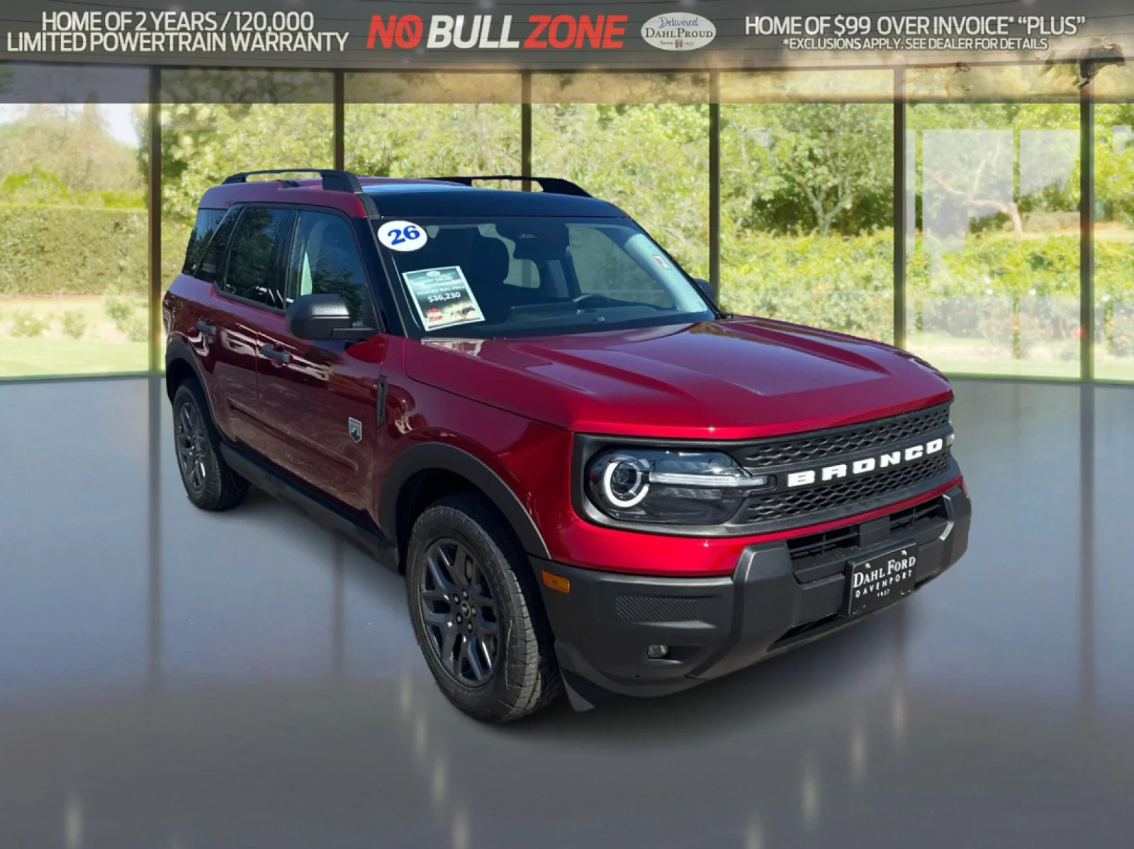 New 2026 Ruby Red Metallic Tinted Clearcoat Ford Big Bend® image 7