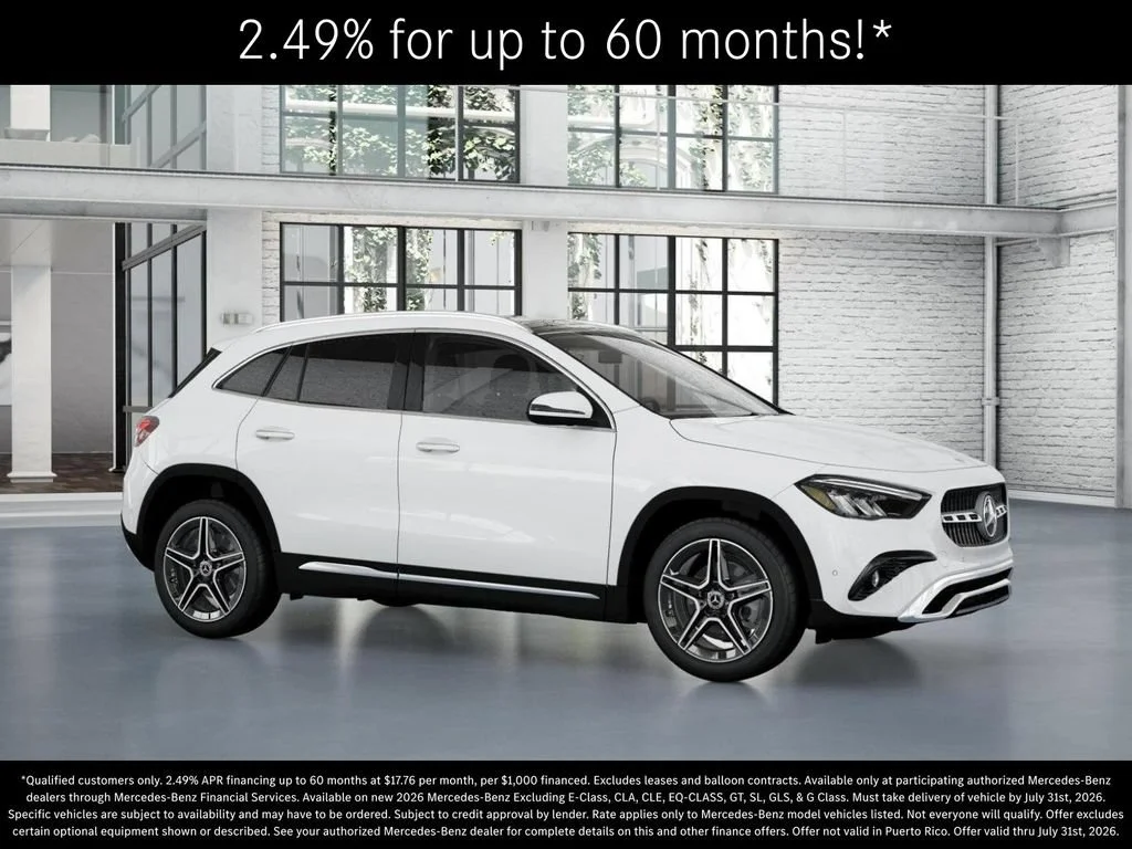New 2026 Polar White Mercedes-Benz GLA 250 image 55