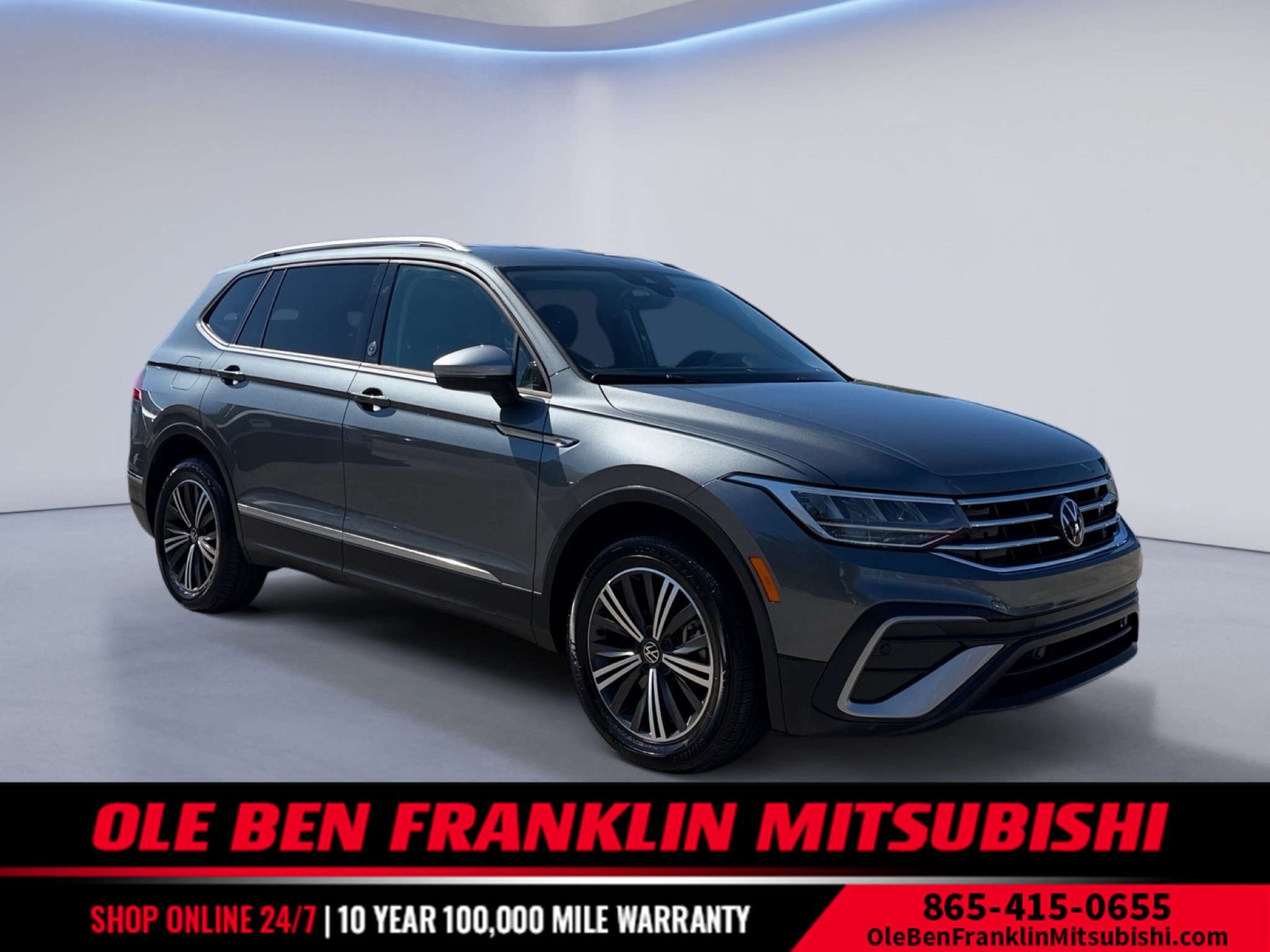 Used 2024 Platinum Gray Metallic Volkswagen Wolfsburg Edition image 1