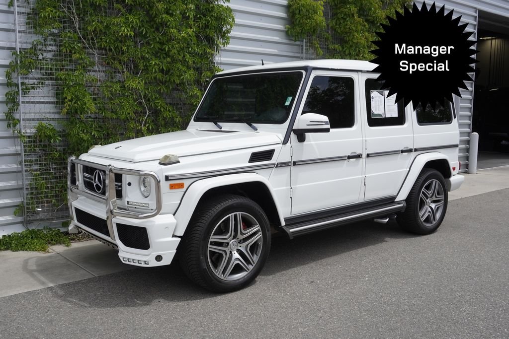 Used 2016 White Mercedes-Benz G 63 AMG® image 3