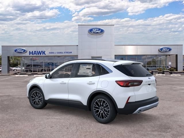 New 2025 Star White Metallic Tri-coat Ford Plug-in Hybrid image 4