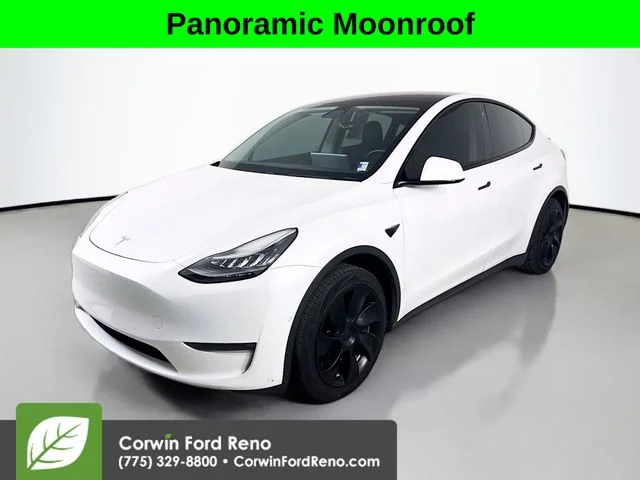 Used 2020 White Tesla Long Range image 3