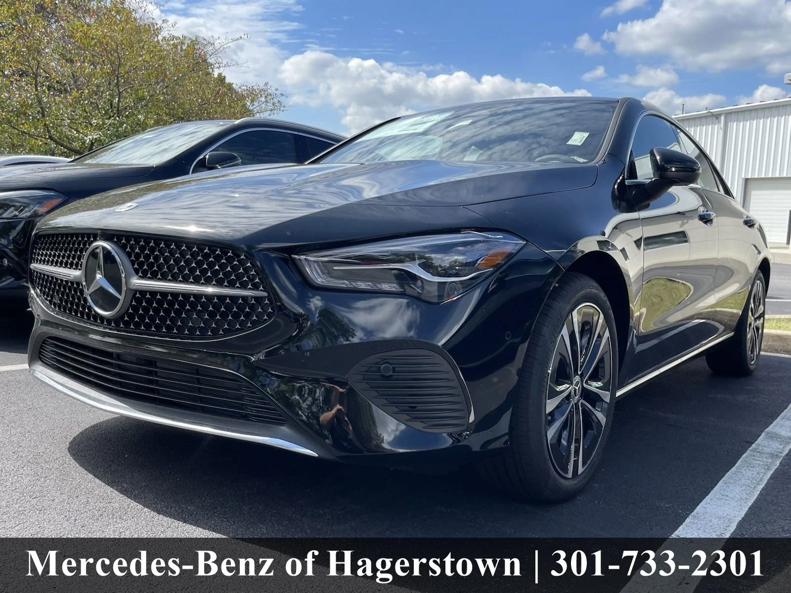 Certified Used 2025 Night Black Mercedes-Benz CLA 250 4MATIC® Coupe image 3