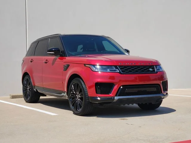 Used 2022 Red Land Rover HSE Silver Edition image 3