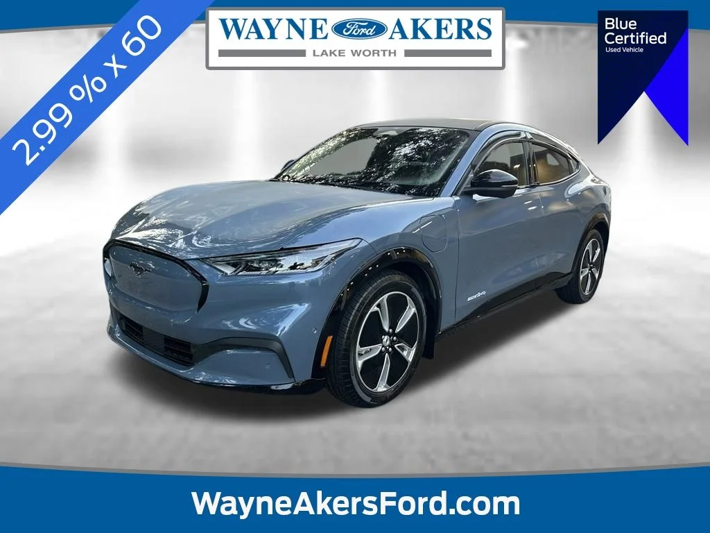 Used 2023 Blue Metallic Ford Premium image 1