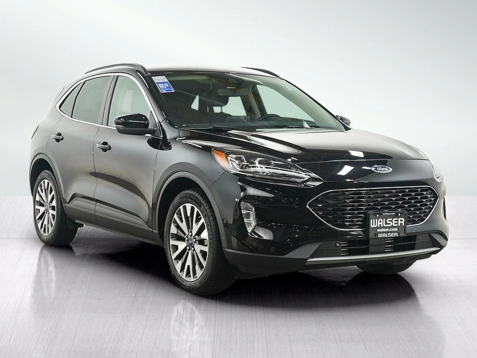 Used 2020 Black Metallic Ford Titanium image 7