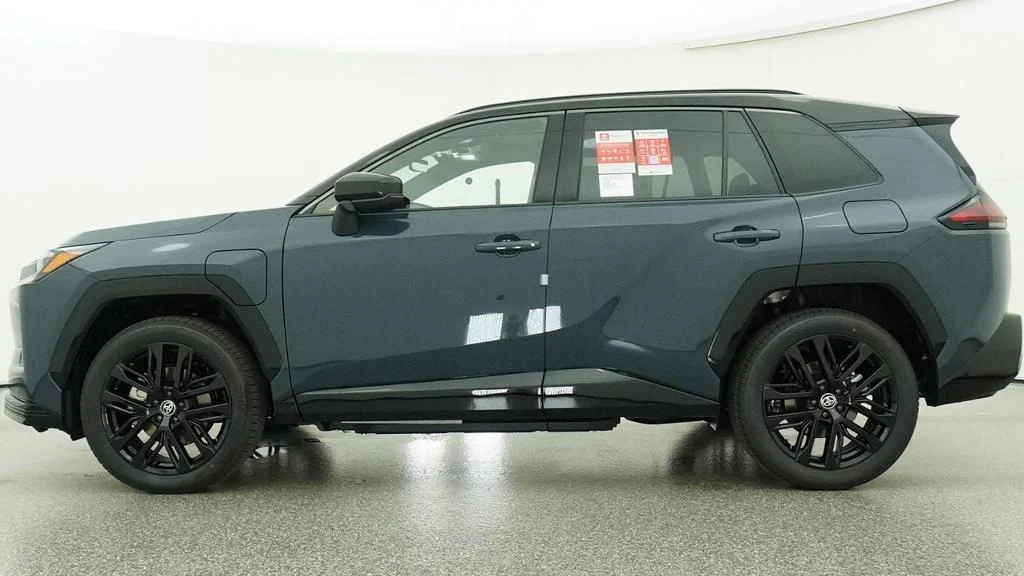 New 2026 Storm Cloud with Midnight Black Metallic roof Toyota XSE image 2