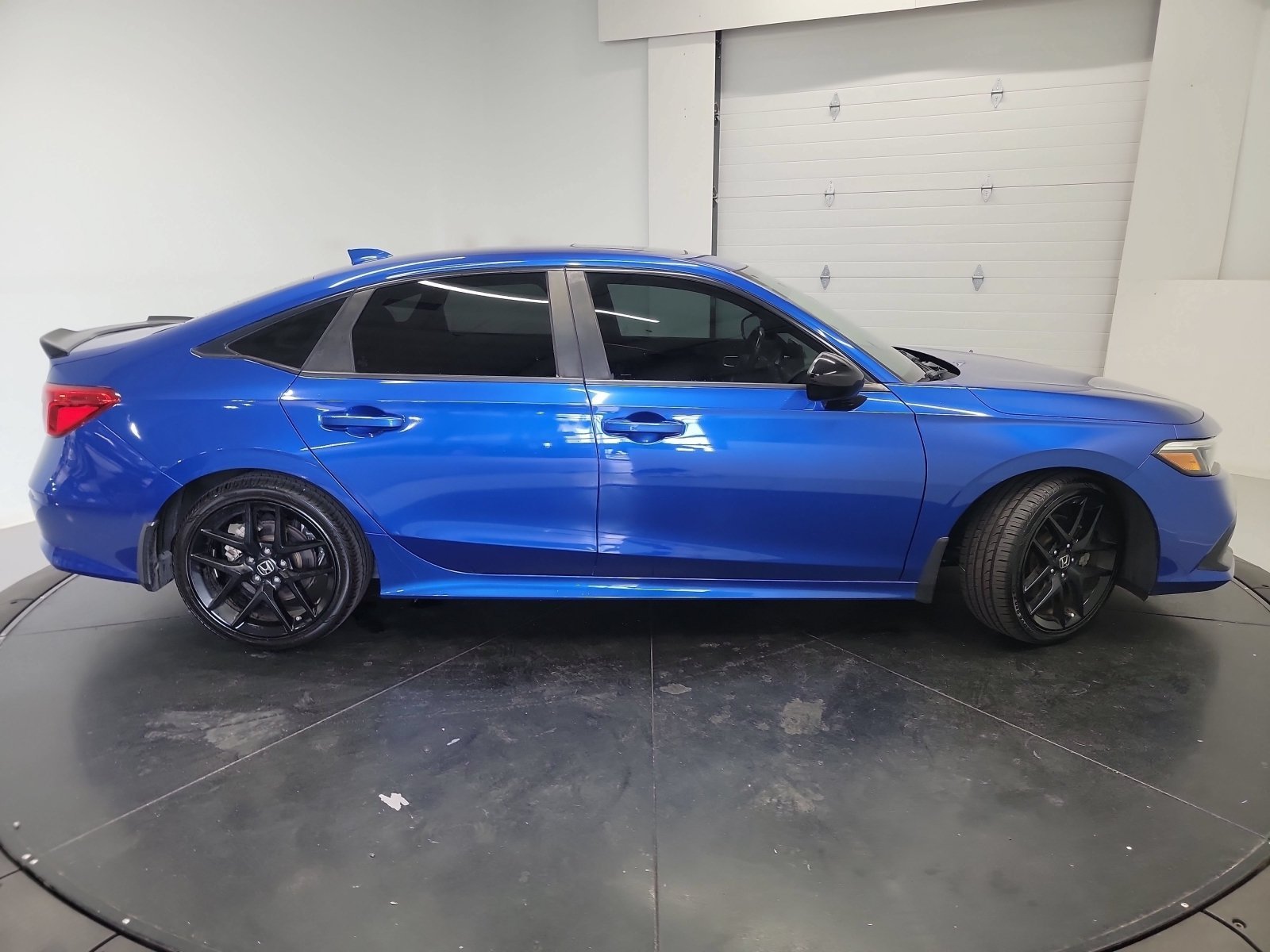 Certified Used 2022 Aegean Blue Metallic Honda SI image 11
