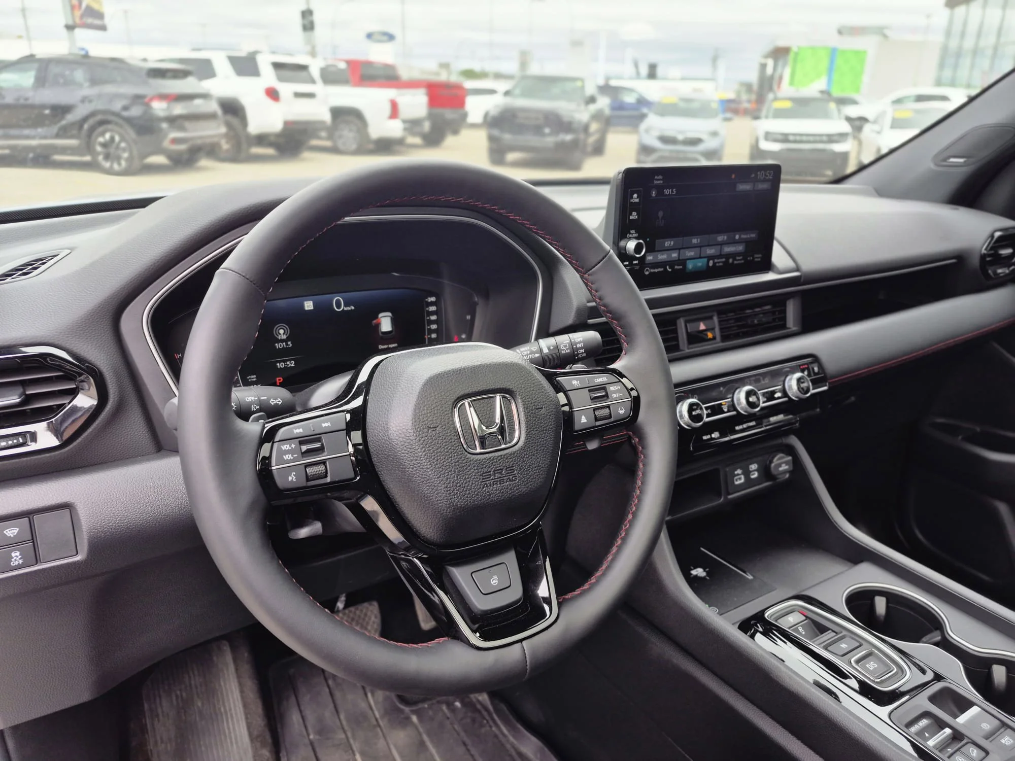 Certified Used 2025 Sonic Grey Pearl Honda Black Edition AWD*Adaptive Cruise | Remote Start | Nav | Cooled Leather | Pano Roof | Htd Wheel image 6