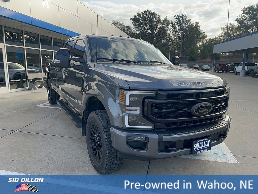Used 2022 Carbonized Gray Metallic Ford LARIAT image 7