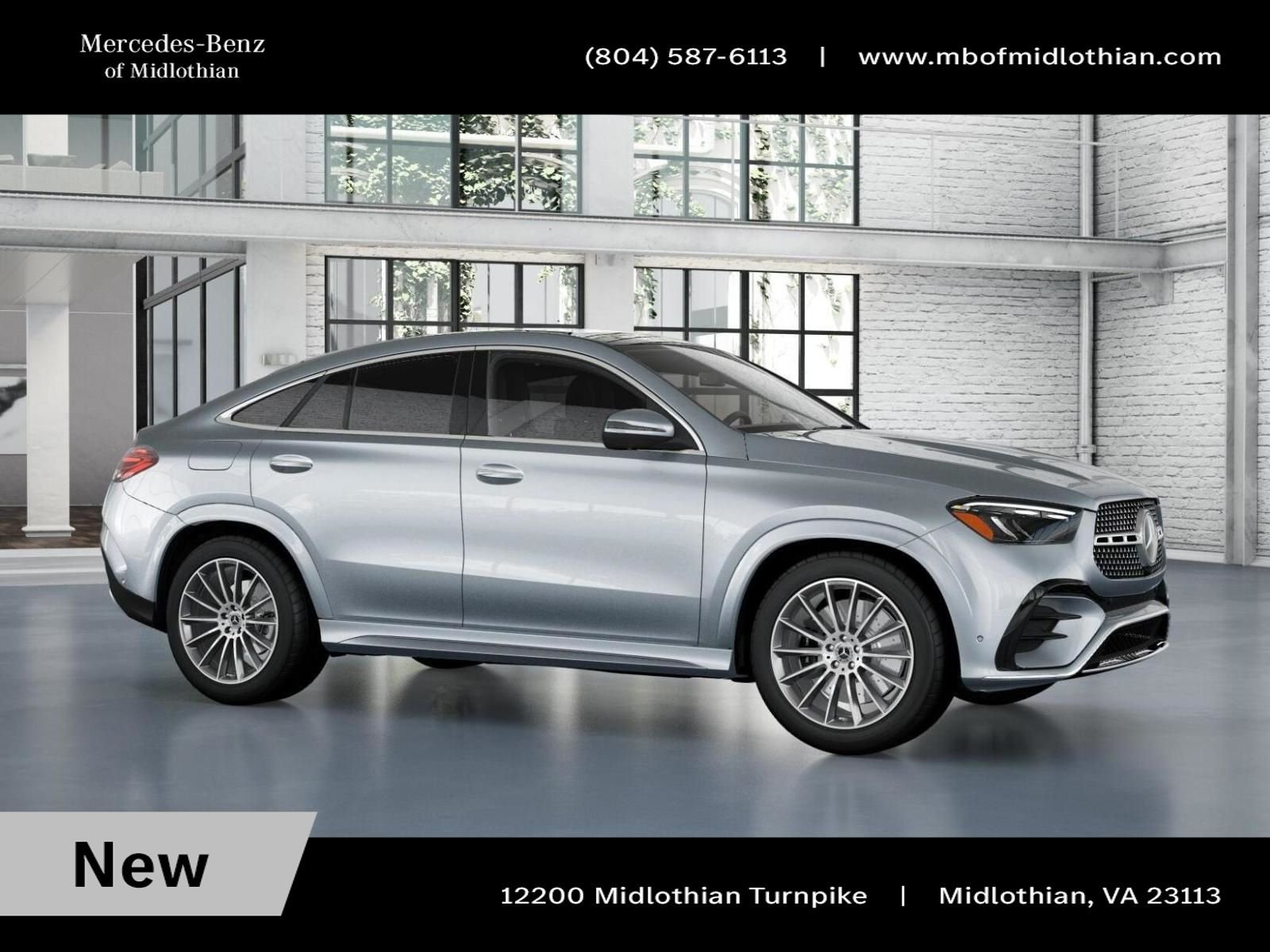 New 2026 Cirrus Silver Metallic Mercedes-Benz GLE 450 Coupe image 13
