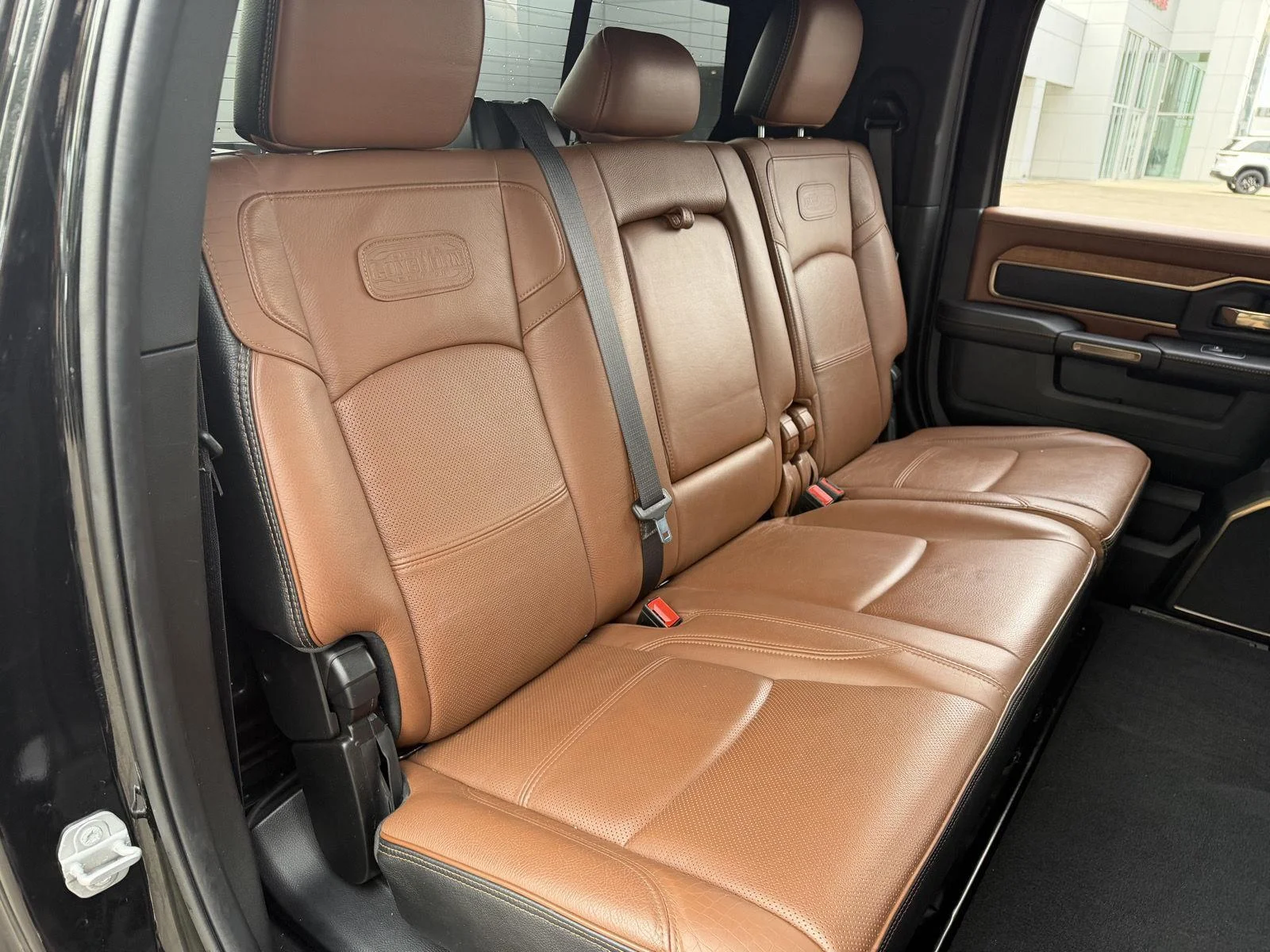 Used 2022 Diamond Black Crystal Pearlcoat Ram Longhorn image 19