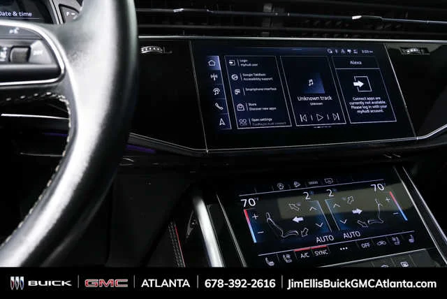 Used 2025 Mythos Black Metallic Audi Premium Plus image 13