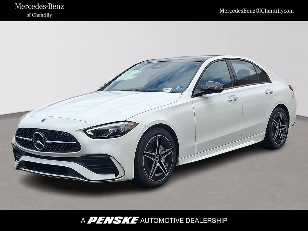 New 2026 Polar White Mercedes-Benz C 300 image 1