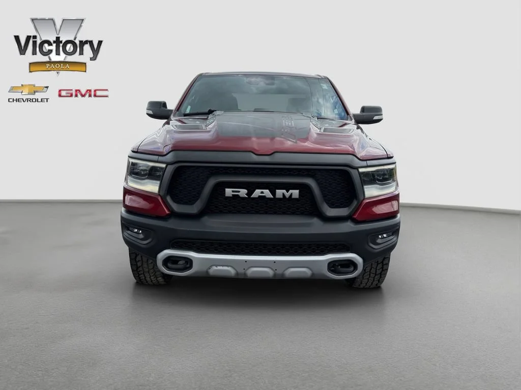 Used 2022 RAM Ram 1500 Pickup Rebel with VIN 1C6SRFLM7NN381069 for sale in Kansas City
