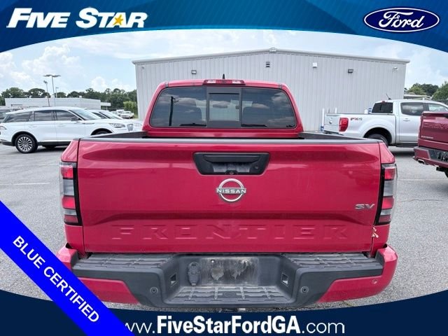 Used 2022 Red Alert Nissan SV image 4