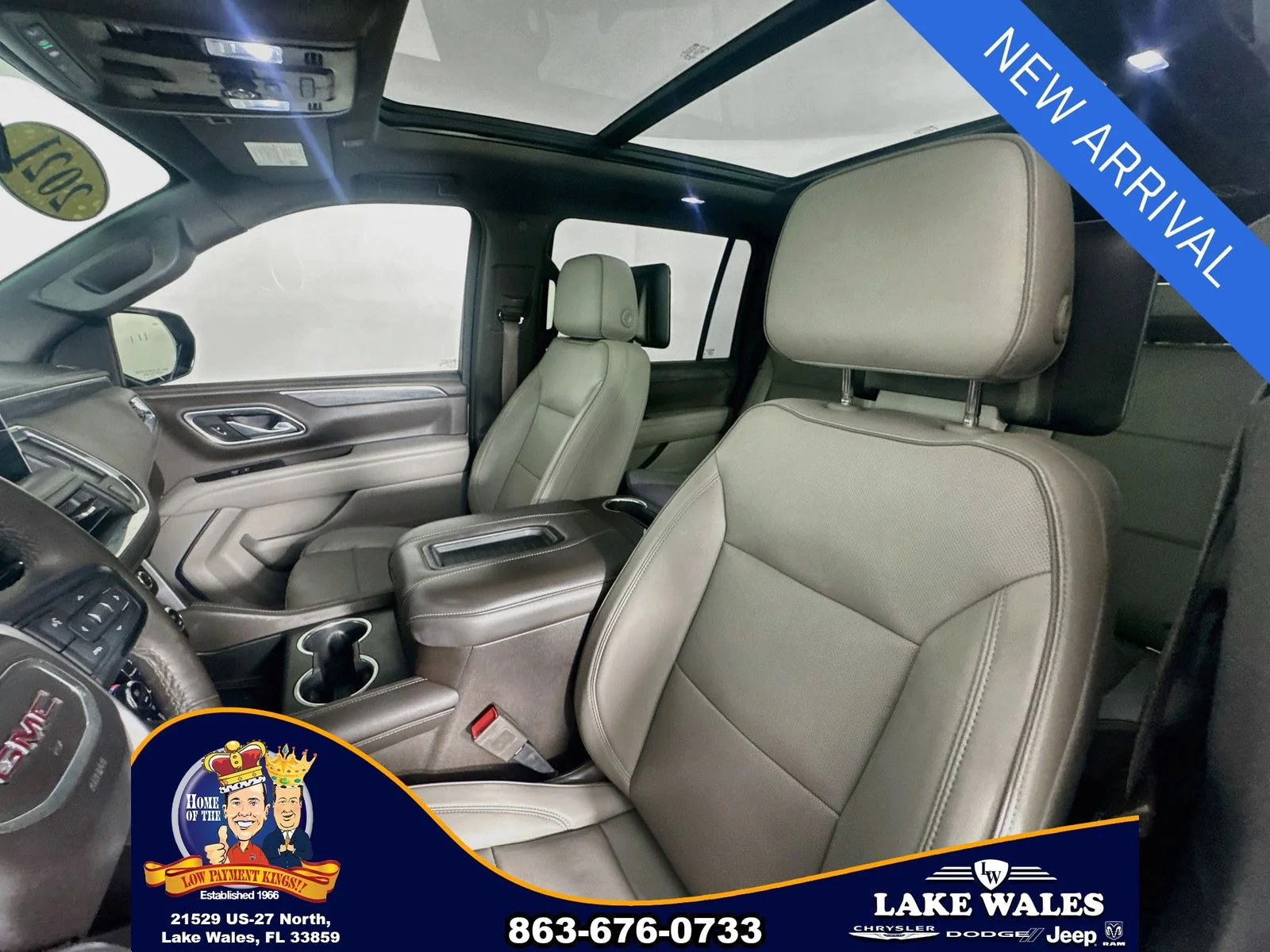 Used 2021 Beige GMC SLT image 20