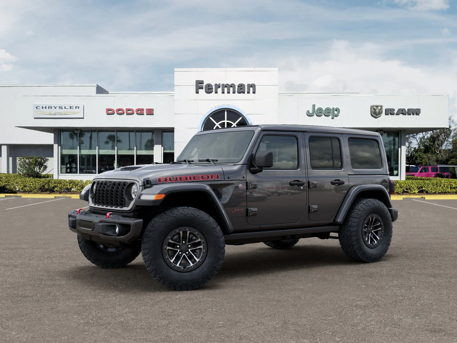 New 2026 Granite Crystal Metallic Clear-Coat Exterior Paint Jeep Rubicon X image 32