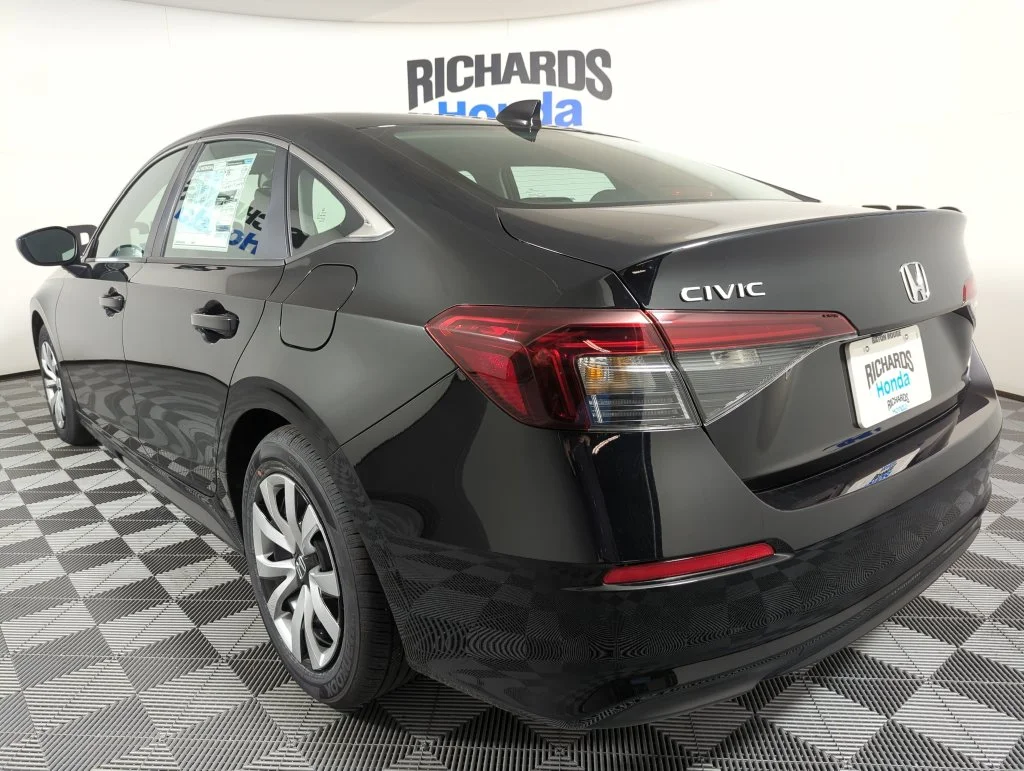 New 2026 Crystal Black Pearl Honda LX image 3