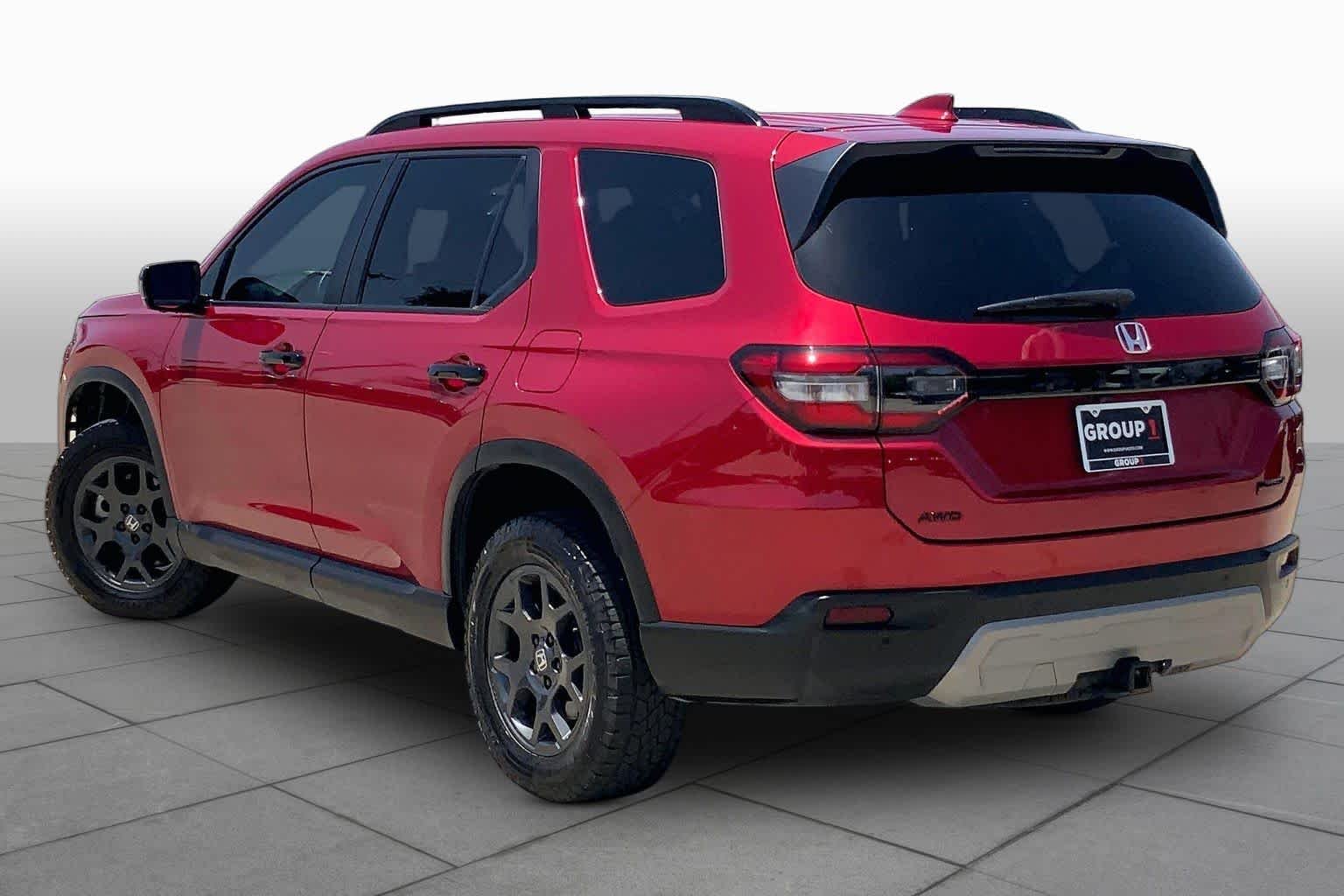 Used 2025 Radiant Red Metallic II Honda TrailSport image 11