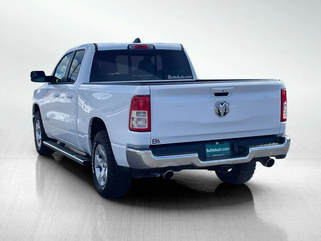 Used 2022 Bright White Clearcoat Ram Big Horn image 5