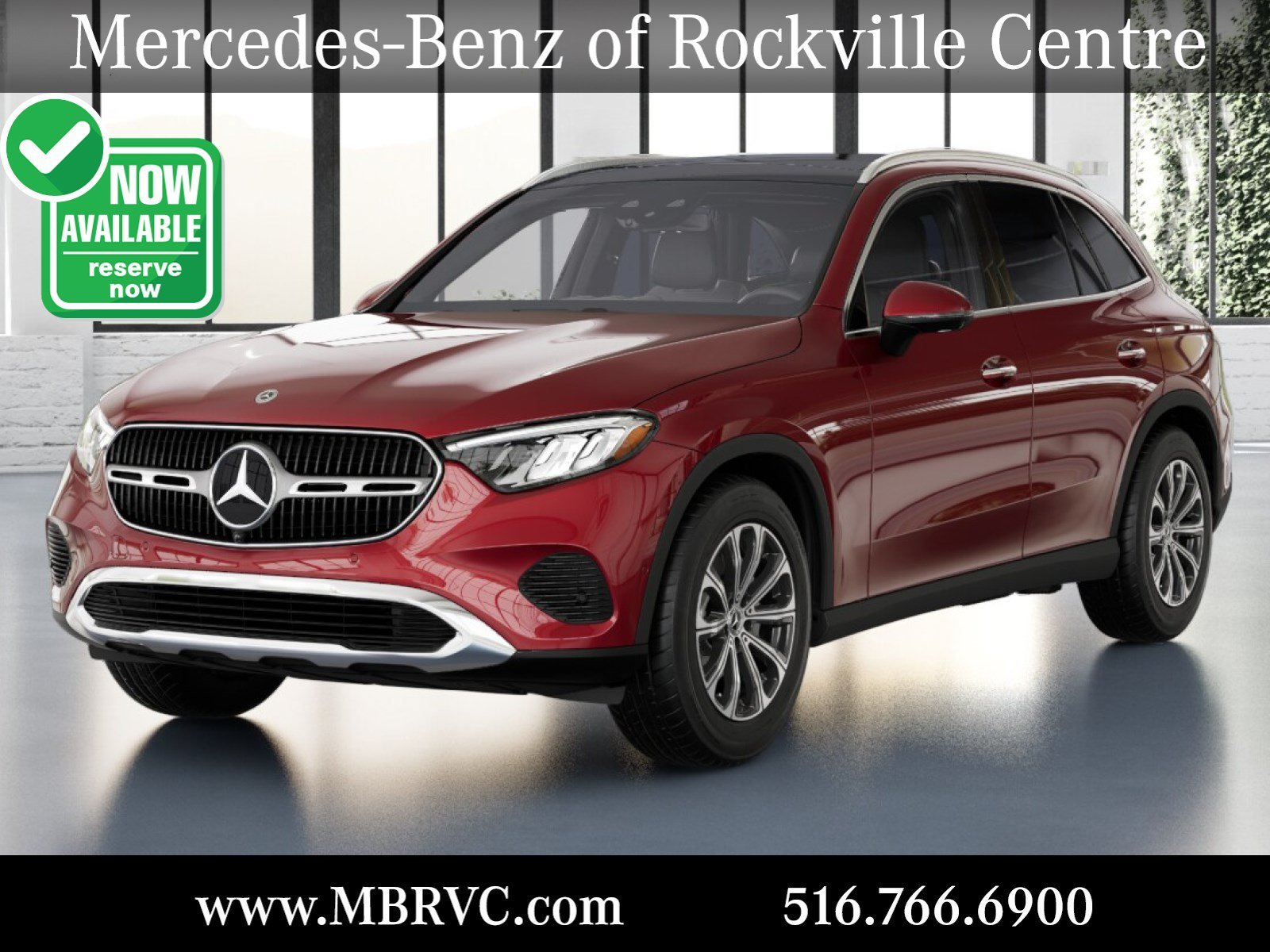 New 2027 MANUFAKTUR Patagonia Red Metallic Mercedes-Benz GLC 300 image 1