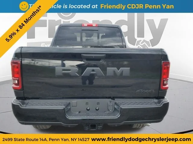 New 2026 Diamond Black Crystal Pearl-Coat Exterior Paint RAM  image 4