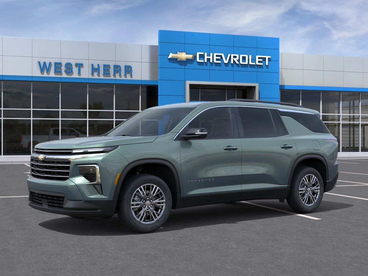 New 2027 Trillium Green Metallic Chevrolet LT image 2