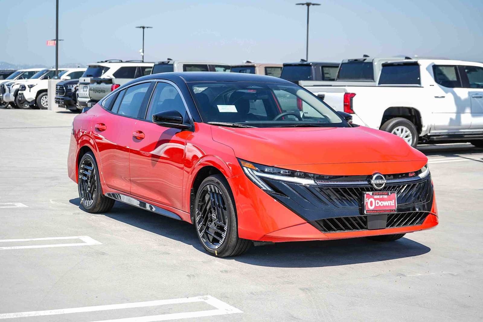 New 2027 Energetic Ember / Super Black Two-tone Nissan SR image 3