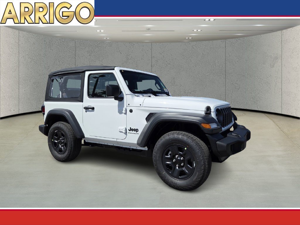 New 2026 Bright White Clear-Coat Exterior Paint Jeep Sport image 1