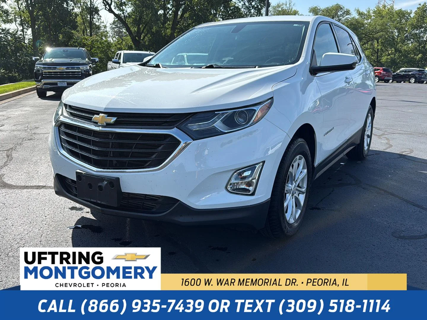 Used 2018 SUMMIT WHITE Chevrolet LT image 1