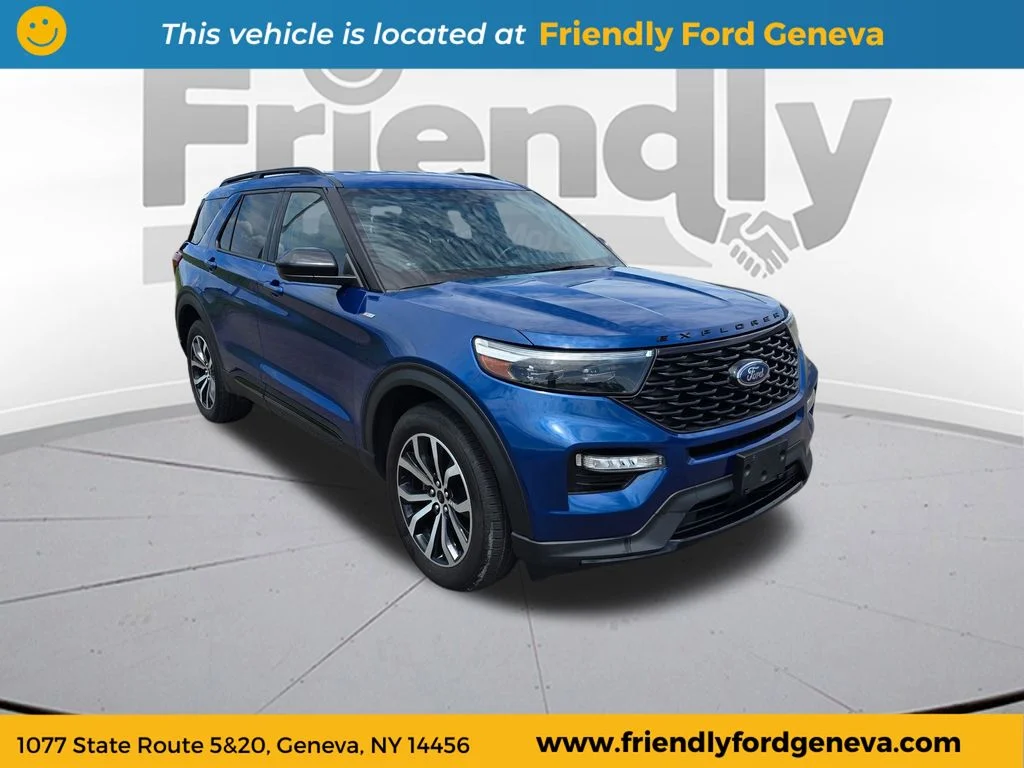 Used 2023 Blue Metallic Ford ST-Line image 3