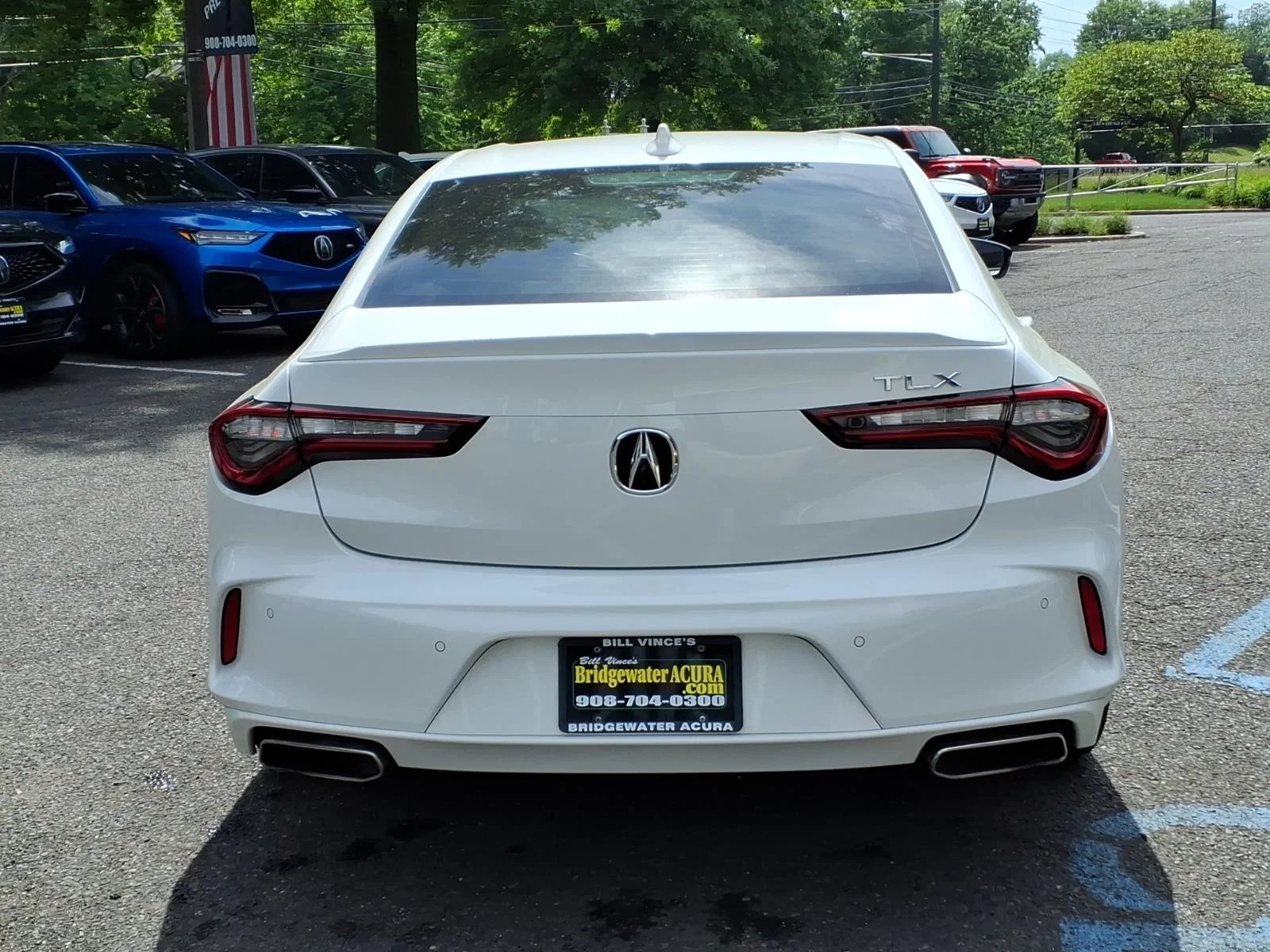 Used 2024 Platinum White Pearl Acura TECH image 5