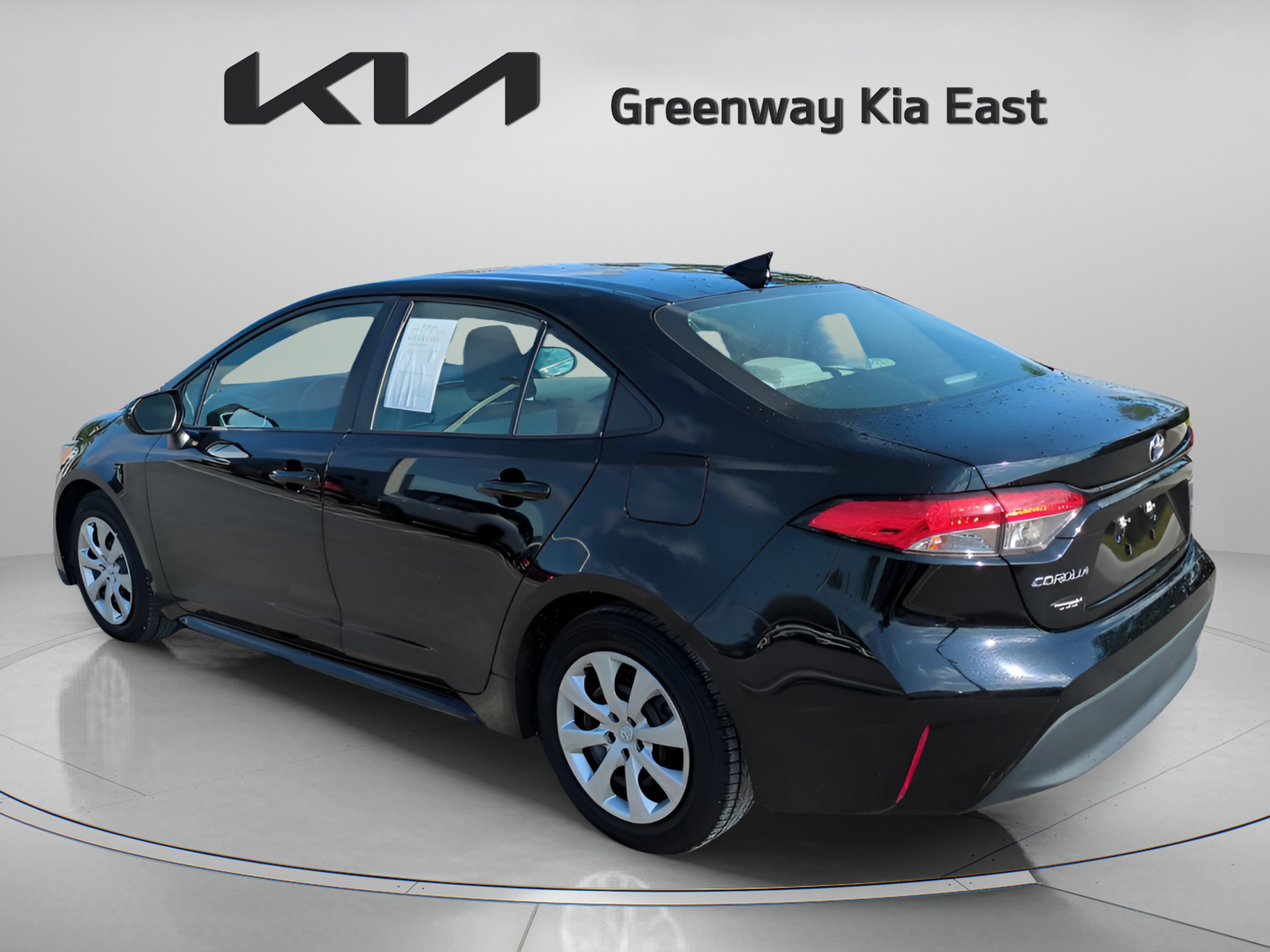Used 2024 Midnight Black Metallic Toyota LE image 7