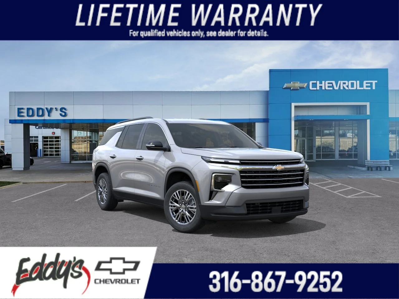 New 2027 Sterling Gray Metallic Chevrolet FWD LT image 1