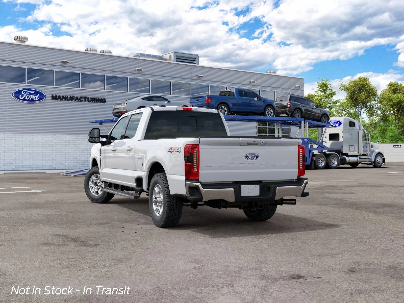 New 2027 Oxford White Ford XLT image 4