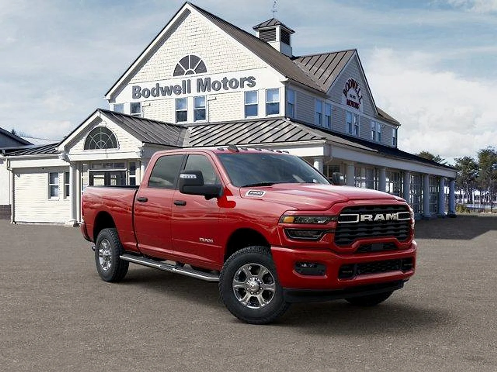 New 2026 Flame Red Clearcoat RAM Big Horn Crew Cab 4x4 6