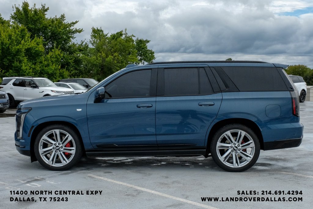 Used 2025 Deep Sea Metallic Cadillac Sport image 9