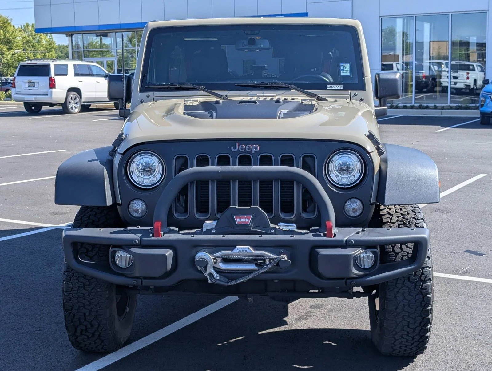 Used 2017 Beige Jeep Rubicon Recon 4x4 image 4