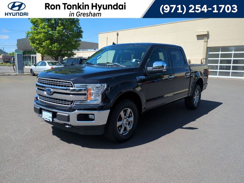 Used 2020 Black Ford Lariat image 1