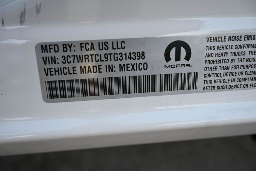 New 2026 Bright White Clear-Coat Exterior Paint RAM Tradesman image 9