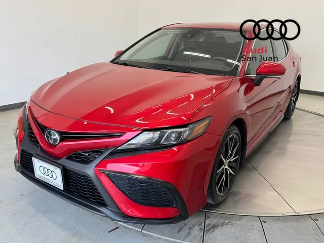 Used 2023 Red Toyota SE image 3