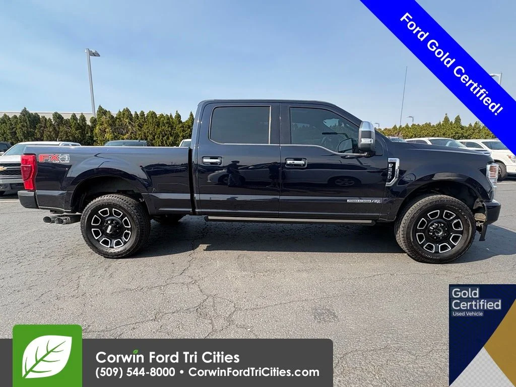 Used 2021 Antimatter Blue Metallic Ford  image 9